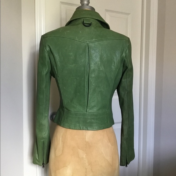 Kelly Wearstler Newton Leather Moto Jacket - Picture 2 of 4